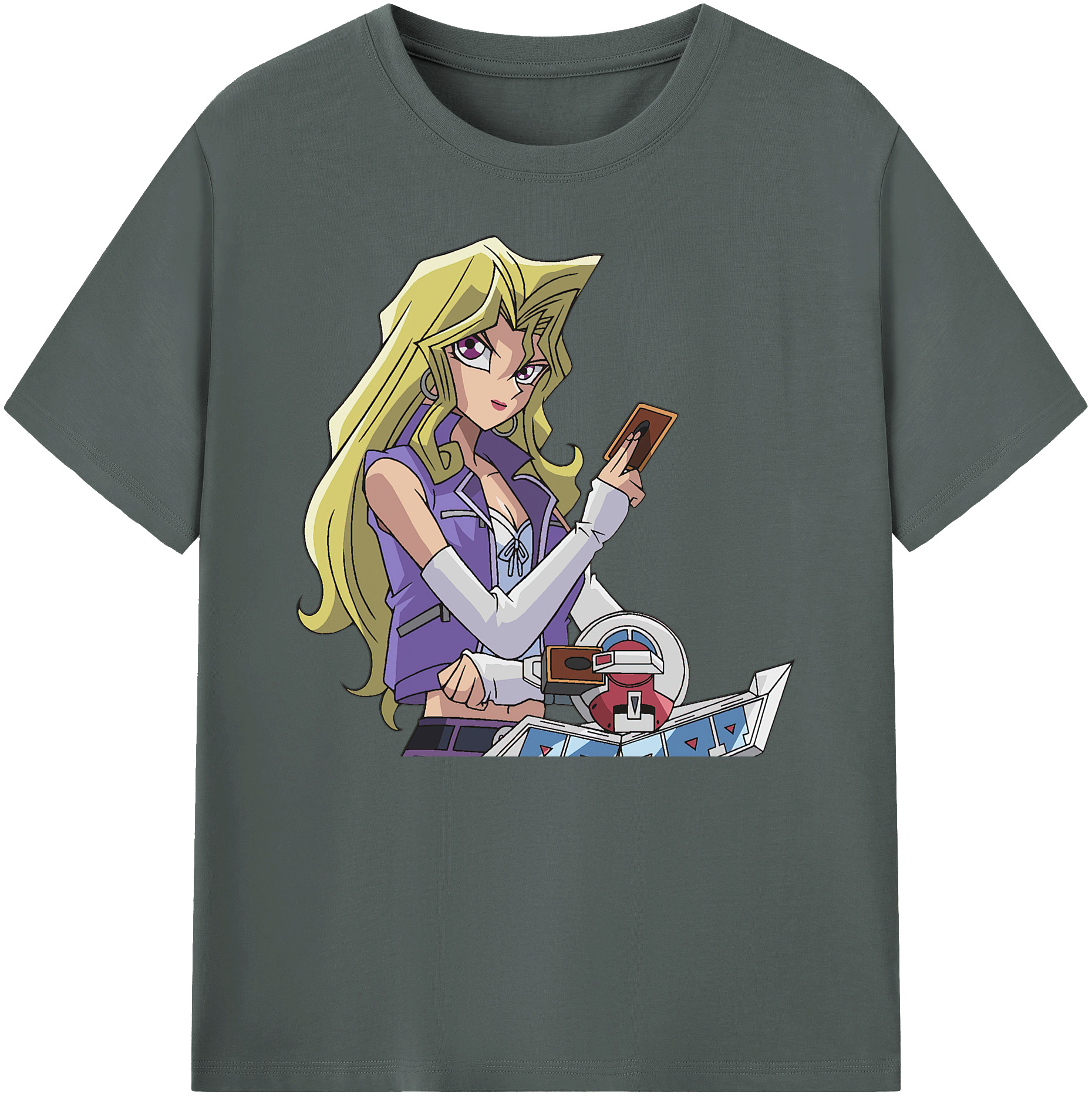 （画像用） 遊☆戯☆王 Yu-Gi-Oh! 綿100％ メンズ半袖Tシャツ｜肌触りやわらか＆通気性